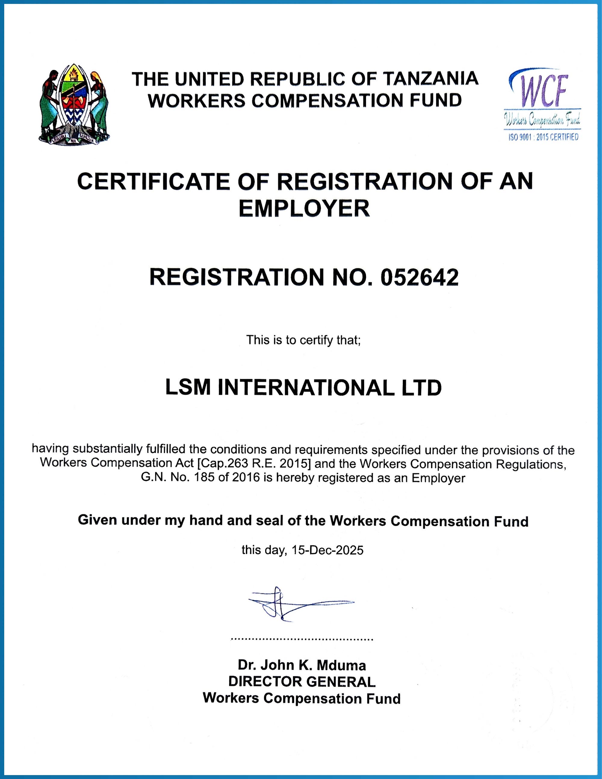 Workers Compensation Fund